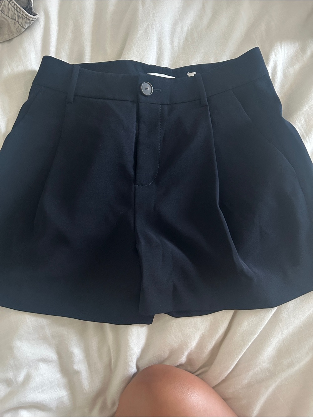 Vince Black Tailored Bermuda Shorts